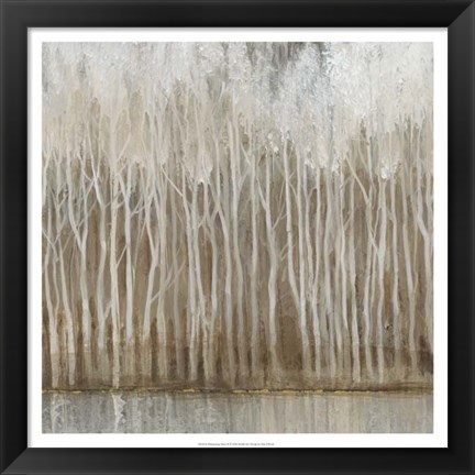 Framed Whispering Trees II Print