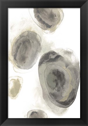 Framed Water Stones II Print