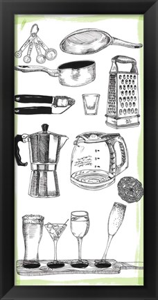 Framed Kitchen Display I Print