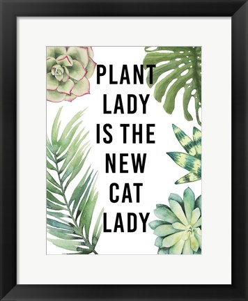 Framed Plant Love I Print