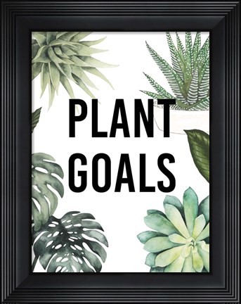Framed Plant Love II Print