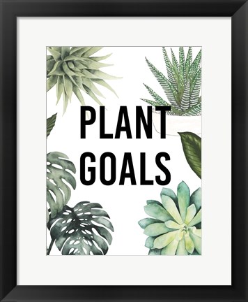 Framed Plant Love II Print