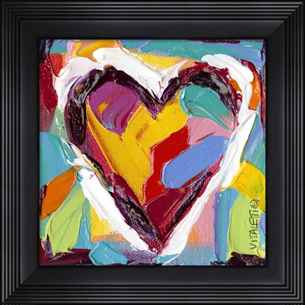 Framed Colorful Expressions II Print