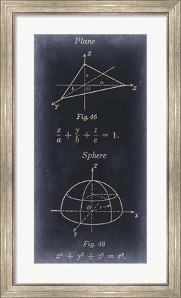 Framed Mathematics II Print