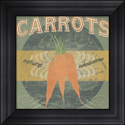 Framed Farm Stand III Print