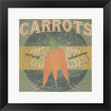 Framed Farm Stand III Print