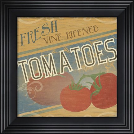 Framed Farm Stand VIII Print