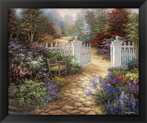 Framed Gateway To Enchantment Print