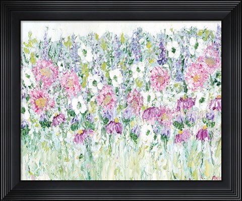 Framed Throught Her Eyes, the World is a Work of Art Print