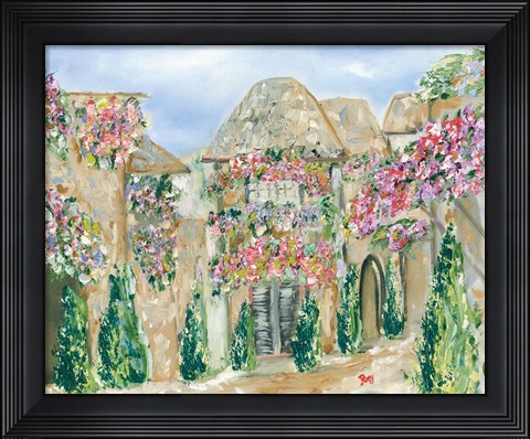 Framed Take me to Capri Print