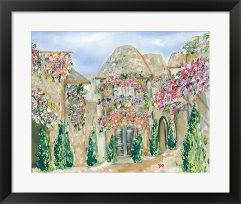 Framed Take me to Capri Print