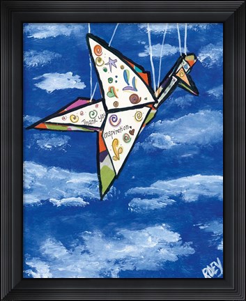 Framed Embrace Hope, Part 1 Print