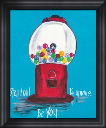 Framed Be You Print