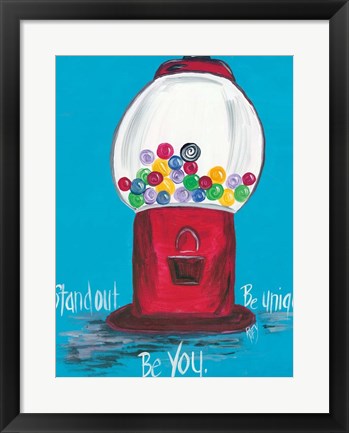 Framed Be You Print