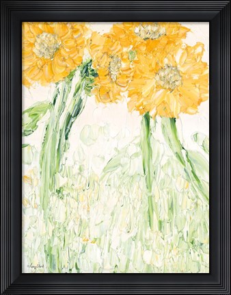 Framed I Know Who I am and I Smile at the Sun Print