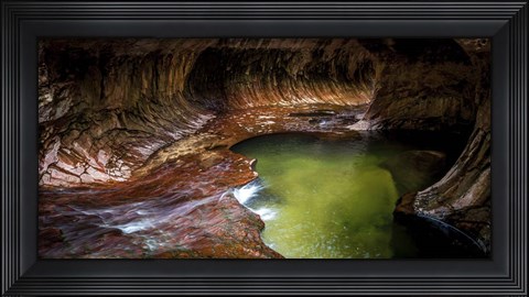 Framed Underground Pond Print