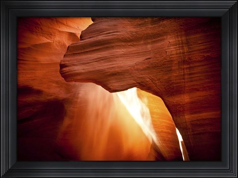 Framed Canyon Light 02 Print