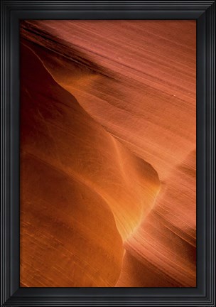 Framed Canyon Texture Print