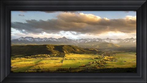Framed Plateau Print