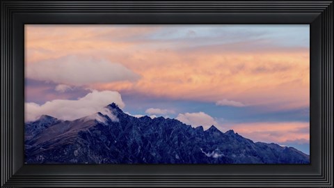 Framed MountainClouds Print