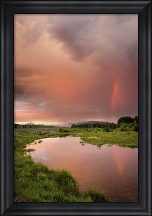 Framed Rainbow Reflection Print