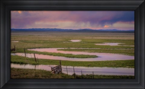 Framed Serpentine River Print