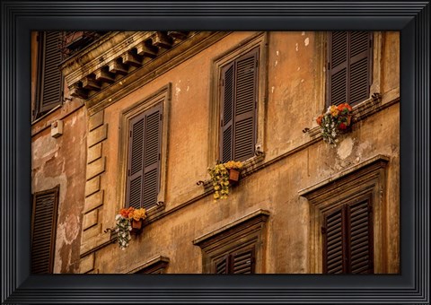 Framed Shutters Print