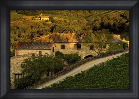 Framed Country Road Print
