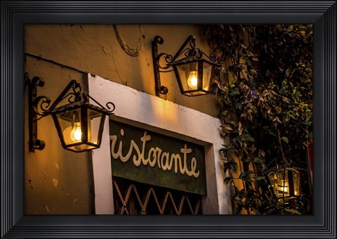 Framed Ristorante Print