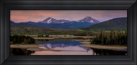 Framed Serene Lake Print