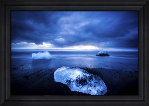 Framed Dark Waters Print