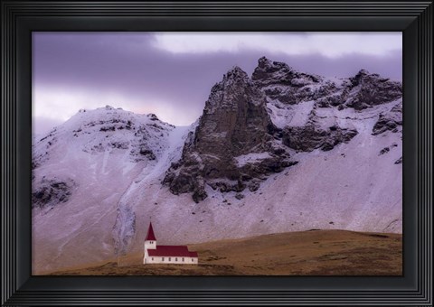 Framed On Top of the Mountain Print