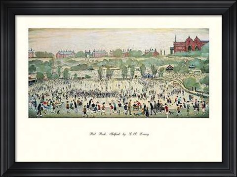 Framed Peel Park Salford Print