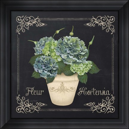 Framed Fleur Hortensia Print