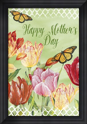 Framed Happy Mothers Day Print