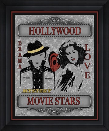 Framed Movie Night II Print
