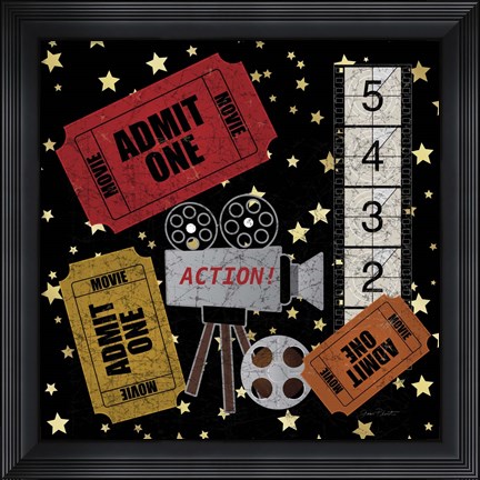 Framed Home Movie III Print