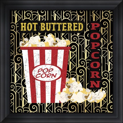 Framed Movie Night I Print