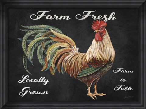 Framed Farm Fresh Print
