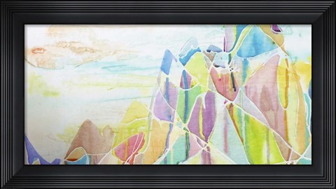 Framed Monte San Valentin Print