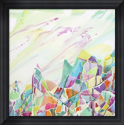 Framed Mount Shishaldin Print
