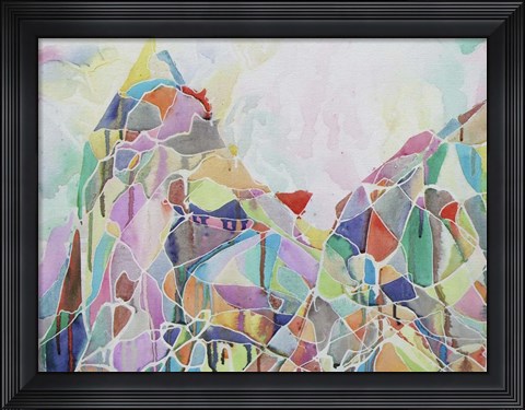 Framed Mount Sidley Print