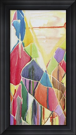 Framed Ojos Del Salado Print