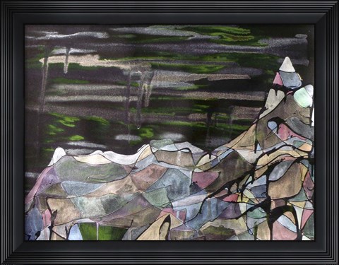 Framed Mount Marcus Baker Print