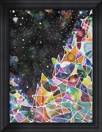 Framed Vinson Massif Print