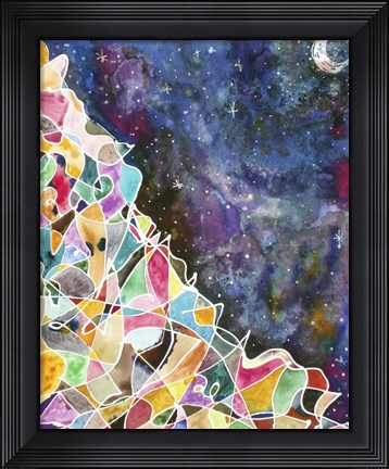 Framed Finsteraahorn Print