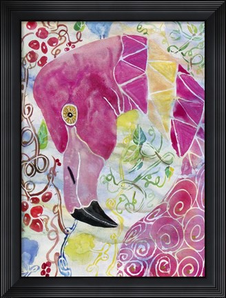Framed Pinky Print