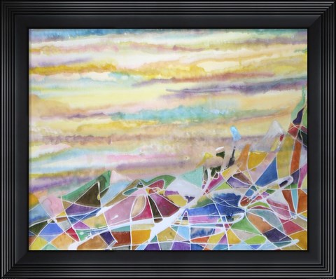 Framed Puncak Jaya Print