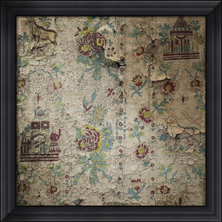 Framed Shabby Cottage Print