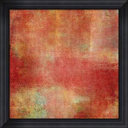 Framed Smooth Red Crush Print